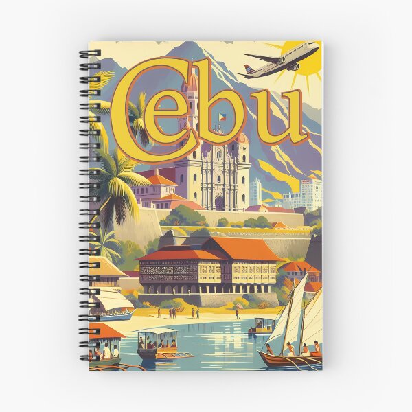 Item preview, Cebu Vintage Travel Poster Philippines designed and sold by Lowtech.