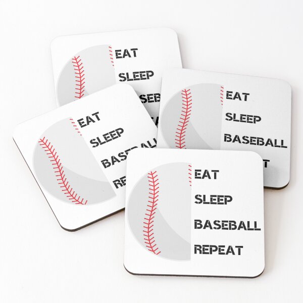 Artikelvorschau, Essen, Schlafen, Baseball, wiederholen. entworfen und verkauft von GraphicWaveP.
