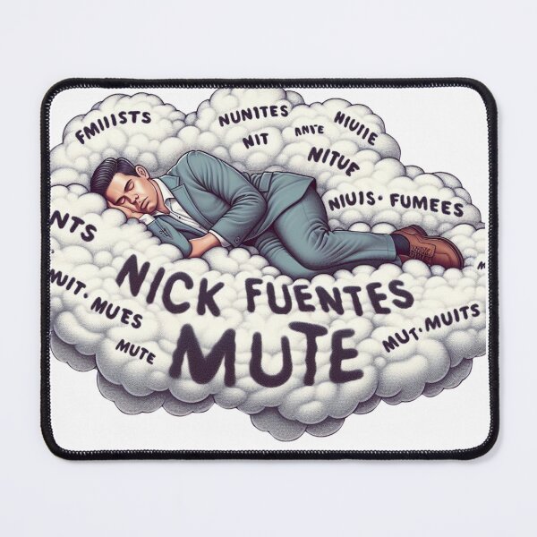 Item preview,  mute Nick Fuentes: Controversy and Influence designed and sold by JAMALSTORE92.