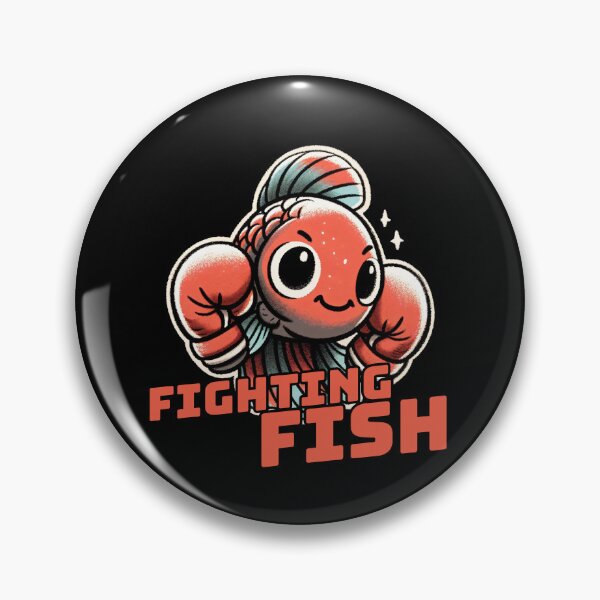 Item preview, Betta Fish Fighting Fish designed and sold by DoodleDashShop.