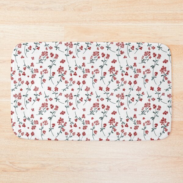 Item preview, Wild red flower designed and sold by inkbearblue.