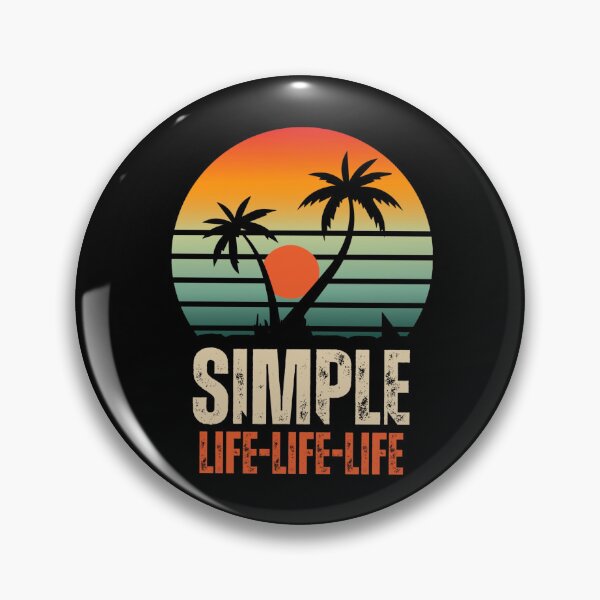 Item preview, Life is simple sticker designed and sold by Elouk.