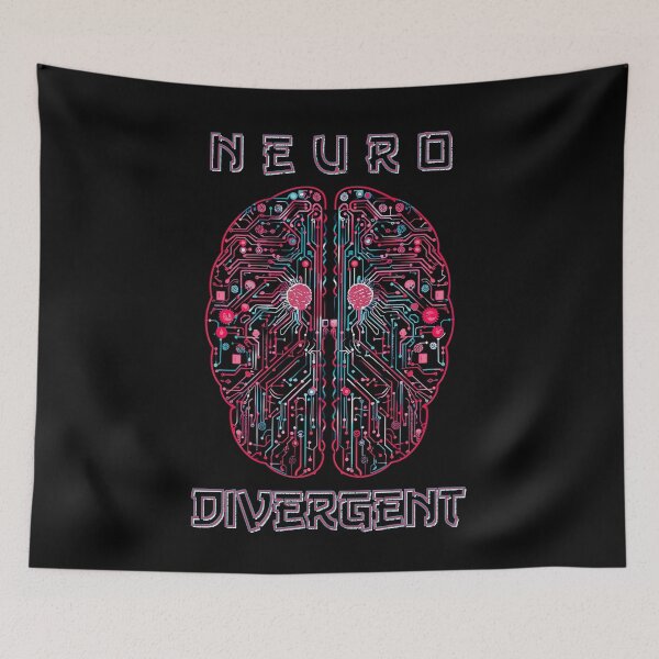 Item preview, Neuro Divergent Brain designed and sold by Yogimeister.