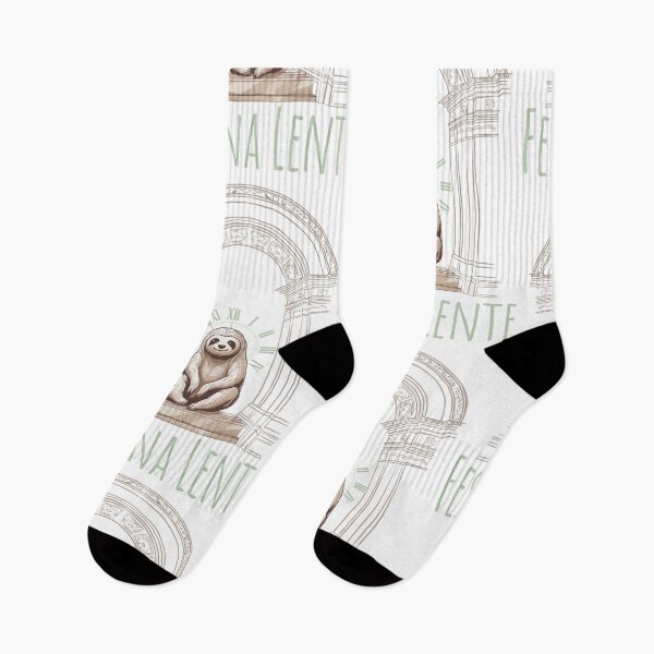 Item preview, Cute Festina Lente Sloth- Make Haste Slowly Quote designed and sold by TheWriteHand.