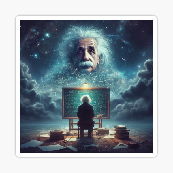 Item preview,  Albert Einstein designed and sold by sevenmountains.