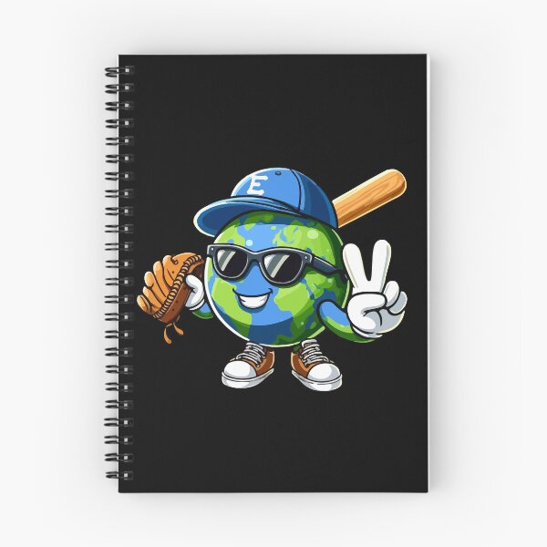 Item preview, Earth playing baseball Earth Day 2024 designed and sold by QUOTABLE STICKERS.