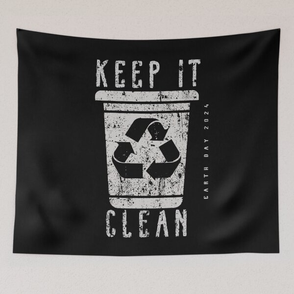 Item preview, Keep it Clean, Recycle - Earth Day 2024 designed and sold by Yogimeister.