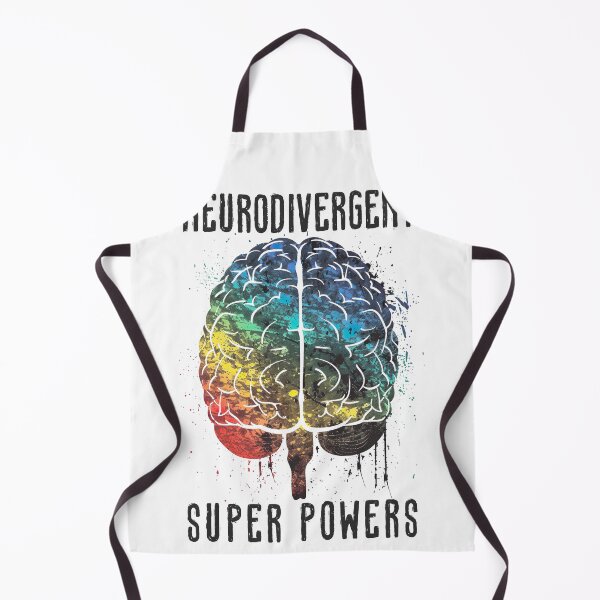 Item preview, Neurodivergent Super Powers Brain designed and sold by Yogimeister.