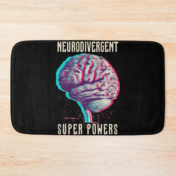 Item preview, Neurodivergent Super Powers Brain designed and sold by Yogimeister.