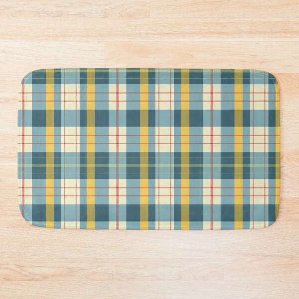 Item preview, Blue cream and yellow tartan designed and sold by Vkinsify.