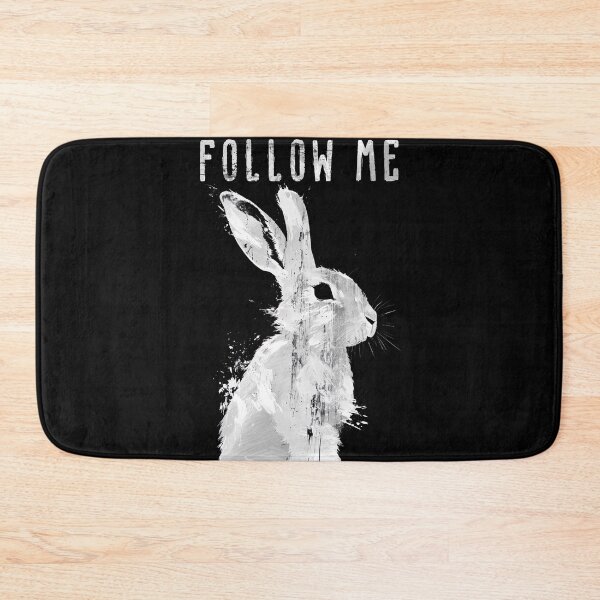Item preview, Follow Me White Rabbit designed and sold by Yogimeister.