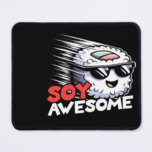 Item preview, Soy Awesome Sushi Roll designed and sold by DoodleDashShop.