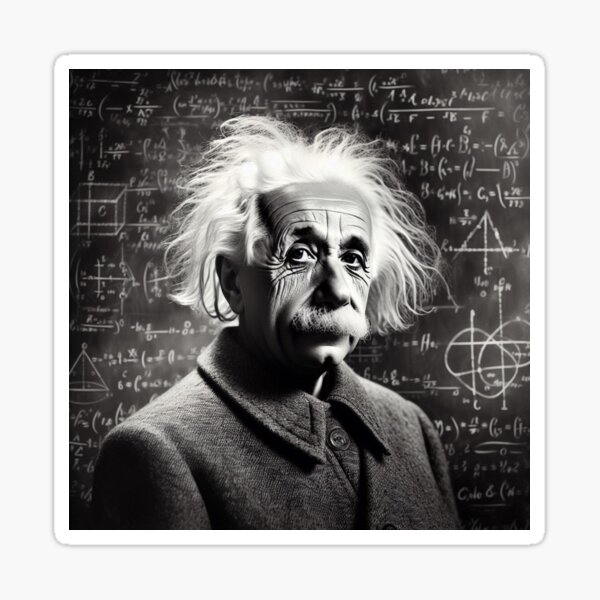 Item preview, Albert Einstein designed and sold by sevenmountains.