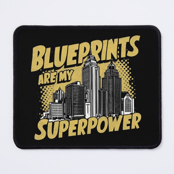 Item preview, Blueprints Are My Superpower Architect Dad designed and sold by DomTeesHaven.