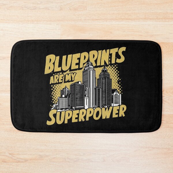 Item preview, Blueprints Are My Superpower Architect Dad designed and sold by DomTeesHaven.
