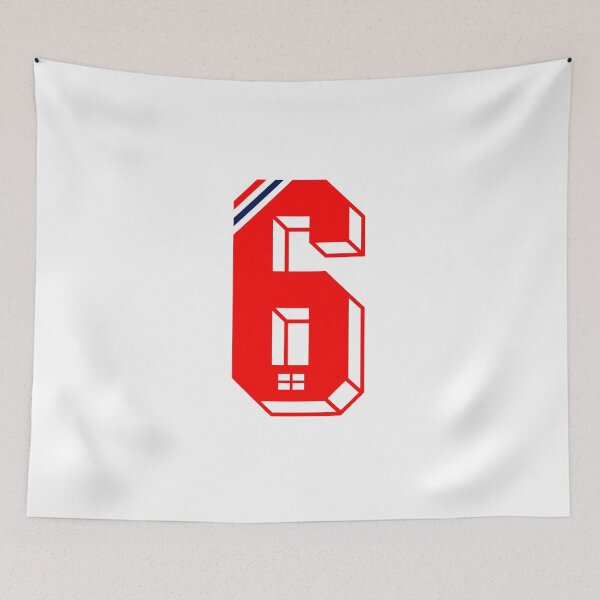Item preview, England Number 6 designed and sold by Sporting Colour.