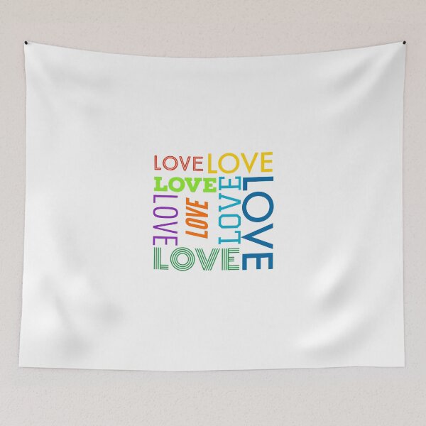 Item preview, Bright Love Fun Font Pattern designed and sold by EWNDesigns.