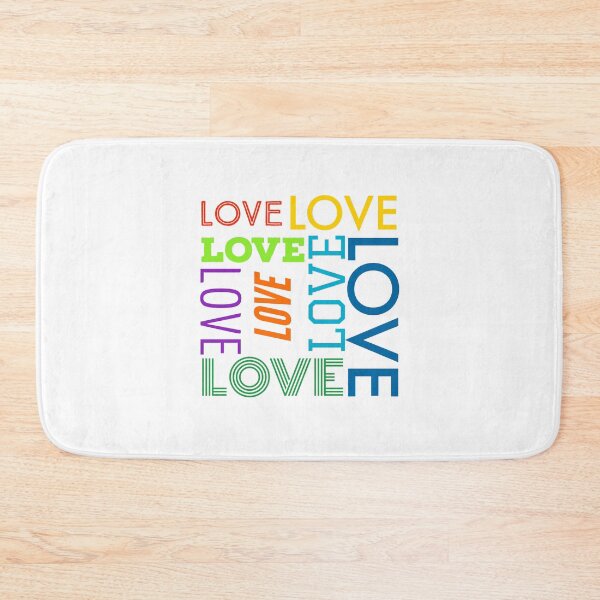 Item preview, Bright Love Fun Font Pattern designed and sold by EWNDesigns.