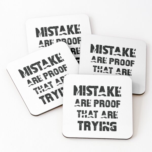 Item preview, MISTAKE ARE PROOF THAT YOU ARE TRING designed and sold by thewolf988.