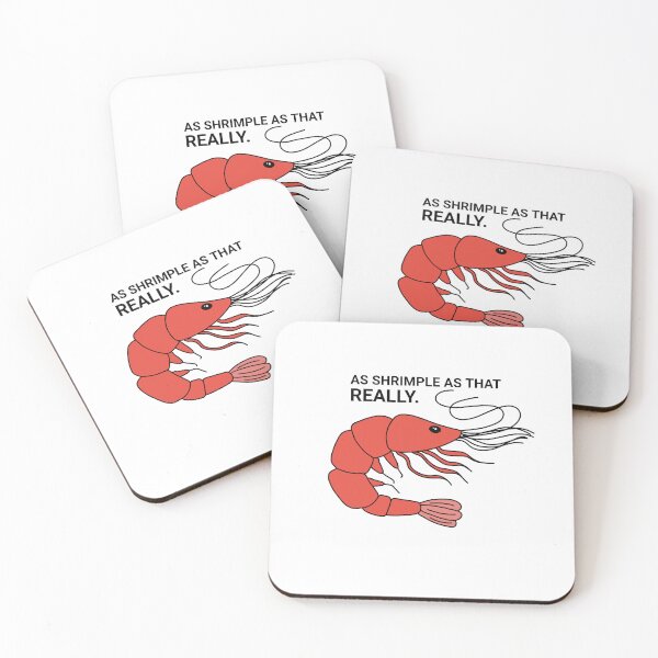 Item preview,  As shrimple as that really (red) designed and sold by deadbeatt.