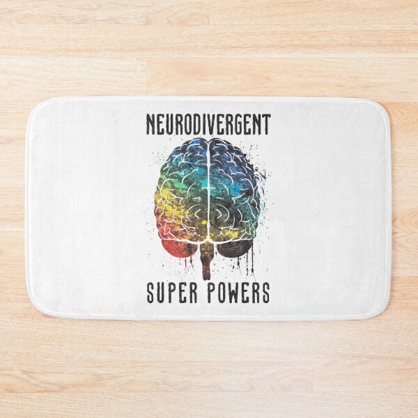 Item preview, Neurodivergent Super Powers Brain designed and sold by Yogimeister.