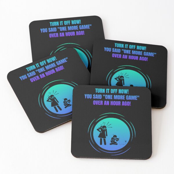 Item preview, Turn It Off Now! You Said "One More Game" Over An Hour Ago! designed and sold by Artography Designs.