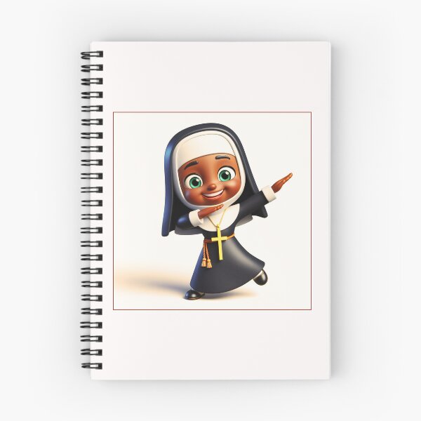 Item preview, Cute Nun. Dabbing Nun. Dab dance move. designed and sold by CreativeBizarre.