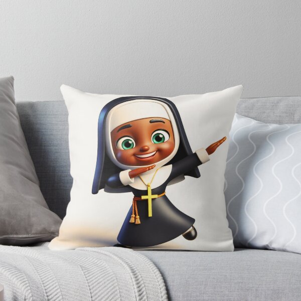Item preview, Cute Nun. Dabbing Nun. Dab dance move. designed and sold by CreativeBizarre.