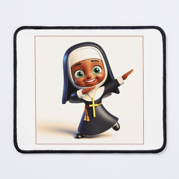 Item preview, Cute Nun. Dabbing Nun. Dab dance move. designed and sold by CreativeBizarre.