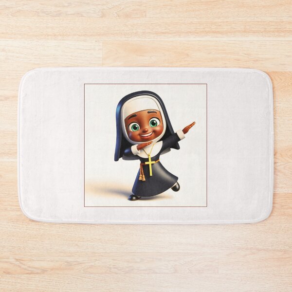 Item preview, Cute Nun. Dabbing Nun. Dab dance move. designed and sold by CreativeBizarre.