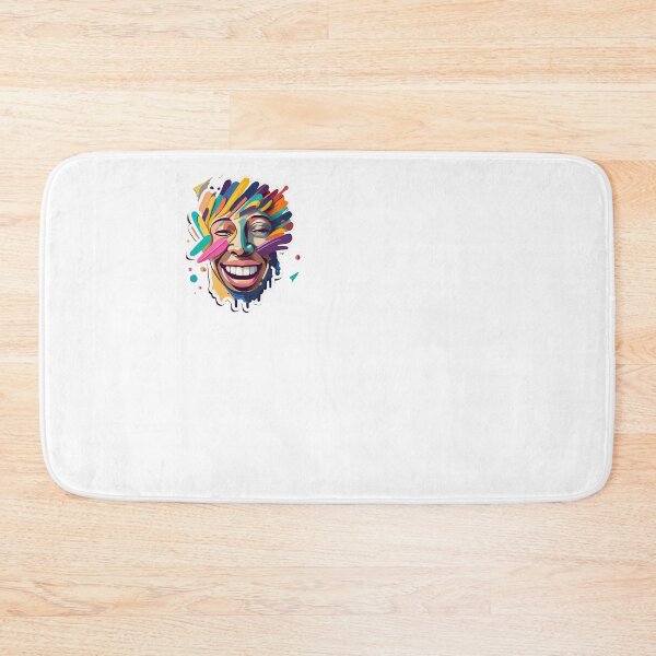 Item preview, Smiling Brushstroke - Artistic Expressive Design designed and sold by NiftyWrx.