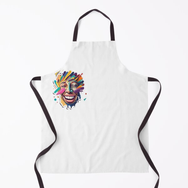 Item preview, Smiling Brushstroke - Artistic Expressive Design designed and sold by NiftyWrx.