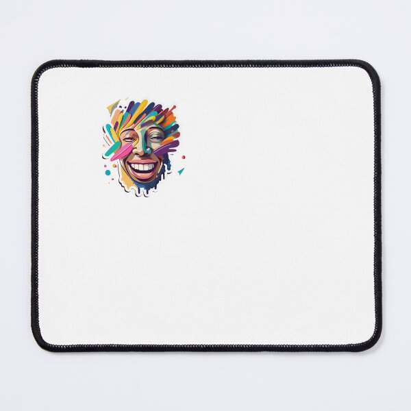 Item preview, Smiling Brushstroke - Artistic Expressive Design designed and sold by NiftyWrx.