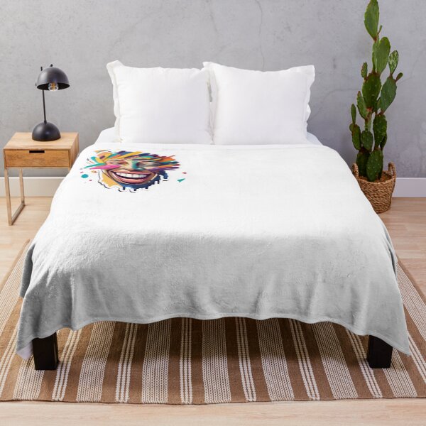 Item preview, Smiling Brushstroke - Artistic Expressive Design designed and sold by NiftyWrx.