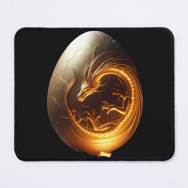 Item preview, Golden Slumber: Dragon's Egg designed and sold by AI-Only Creations.