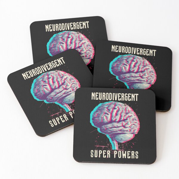 Item preview, Neurodivergent Super Powers Brain designed and sold by Yogimeister.