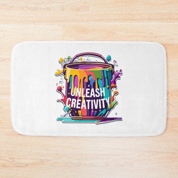 Item preview, Colorful Splattered Paint Bucket - Unleash Creativity designed and sold by NiftyWrx.