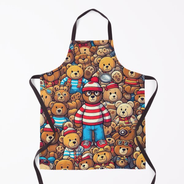 Item preview, Where's the Bear? A Playful Search Amongst Teddy Pals designed and sold by ArtComixHaven.