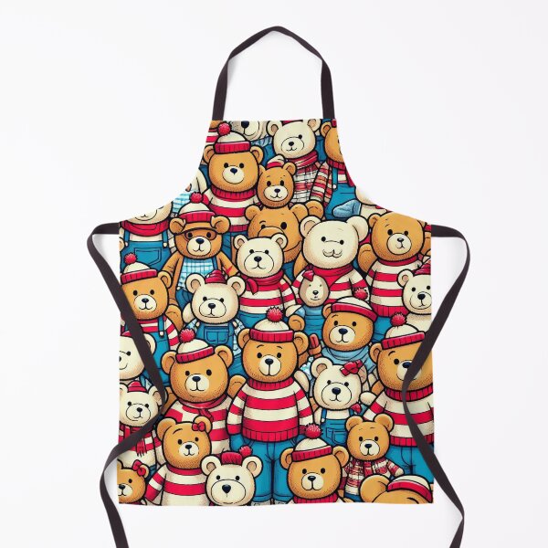 Item preview, A Congregation of Comfort: Teddies Galore in Whimsical Array designed and sold by ArtComixHaven.