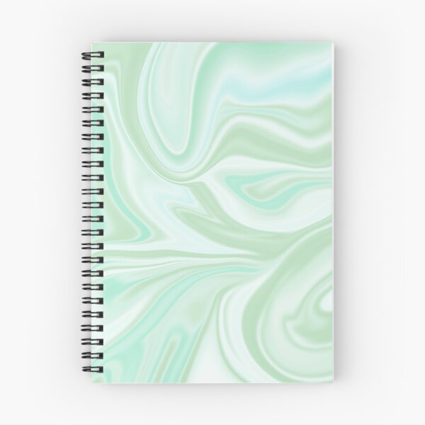 Item preview, Abstract Swirly Liquid Pattern With Green and Blue Tones designed and sold by teesprinkle.