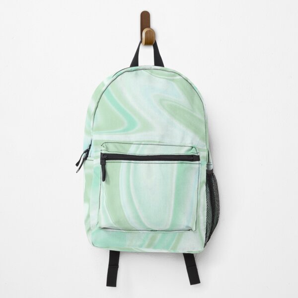 Item preview, Abstract Swirly Liquid Pattern With Green and Blue Tones designed and sold by teesprinkle.