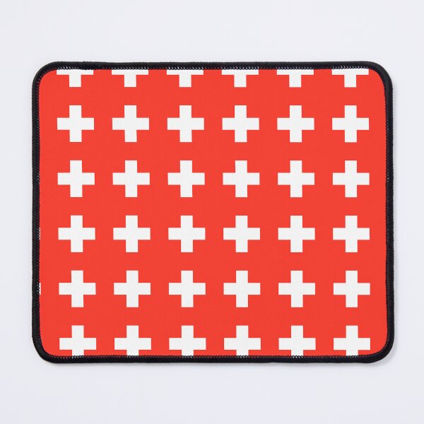 Item preview, White Plus Cross Section Replicating Red Borderless Blueprint designed and sold by Alchemy-A-La-G.