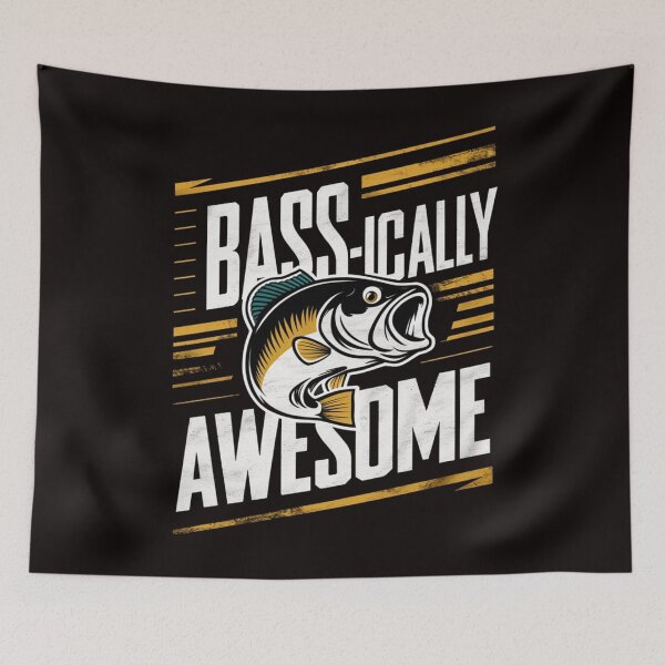 Item preview, Bass-ically Awesome designed and sold by HOMEDESIGNPRINT.