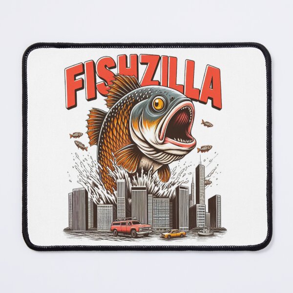 Item preview, The Rise of  Fishzilla designed and sold by Moad Fahim.