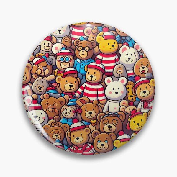 Item preview, A Bevy of Bears Endless Smiles in Cuddly Company designed and sold by ArtComixHaven.