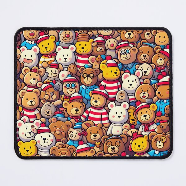 Item preview, A Bevy of Bears Endless Smiles in Cuddly Company designed and sold by ArtComixHaven.