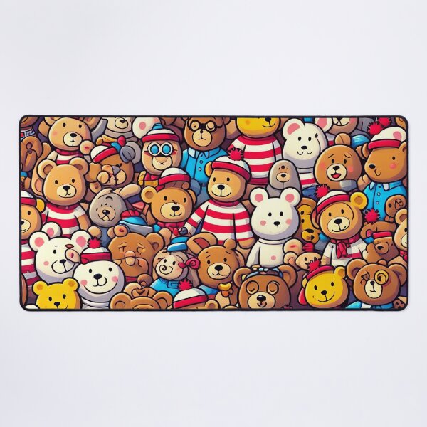 Item preview, A Bevy of Bears Endless Smiles in Cuddly Company designed and sold by ArtComixHaven.
