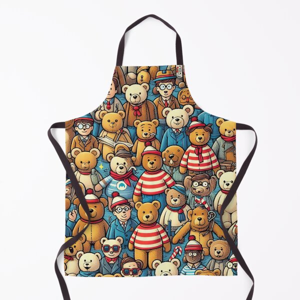 Item preview, Teddies in Disguise Whimsical Gathering of Dressed-Up Friends designed and sold by ArtComixHaven.