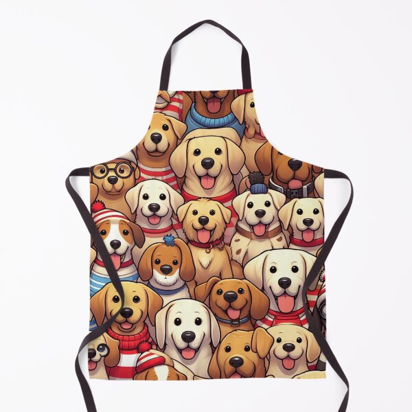Item preview, Paws and Stripes A Canine Assembly of Delight designed and sold by ArtComixHaven.