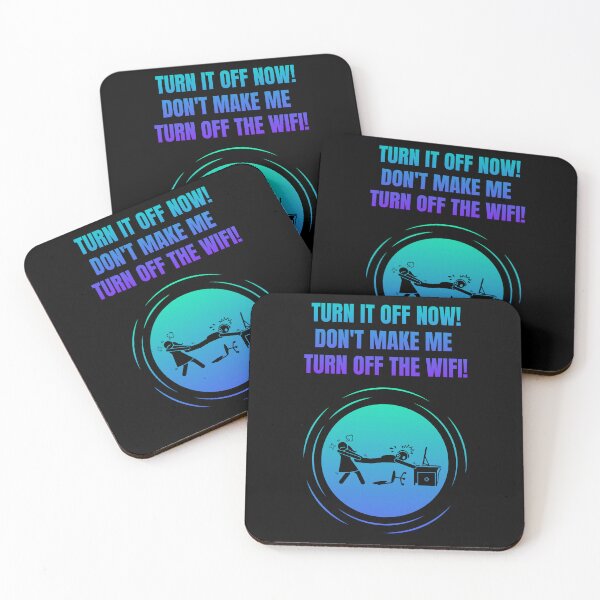 Item preview, Turn It Off Now! Don't Make Me Turn Off The Wifi! designed and sold by Artography Designs.